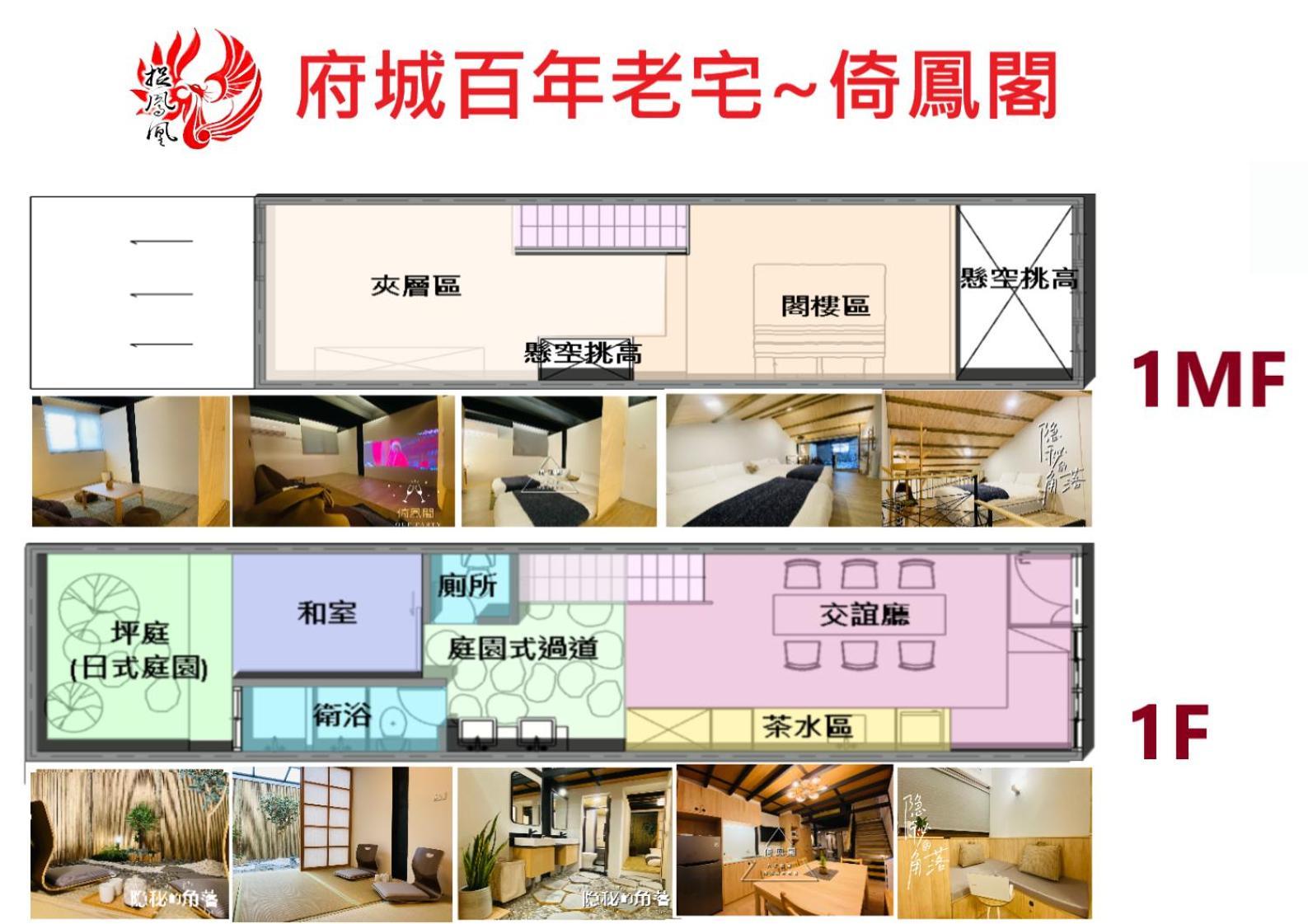捉鳳凰 台南百年老宅包棟導覽民宿系列catchphoenix Centennial Guesthouse Exterior foto